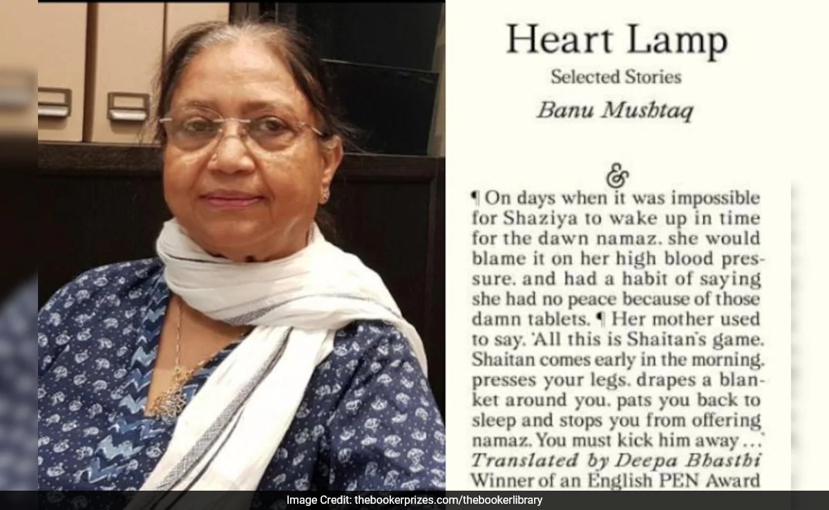 Kannada Writer Banu Mushtaq Wins International Booker Prize For ‘Heart Lamp’