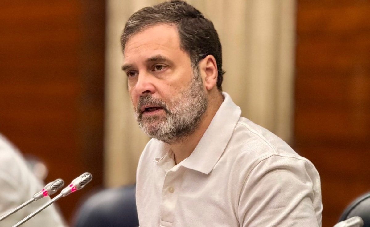 Rahul Gandhi At PM Modi’s Office For Meeting On New CBI Chief