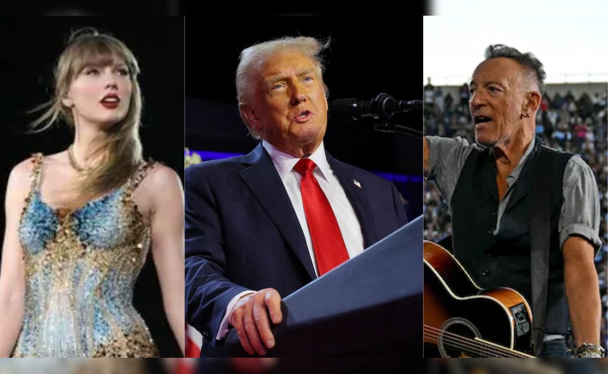 ‘Obnoxious Jerk’, ‘No Longer Hot’: Trump Insults Bruce Springsteen, Taylor Swift