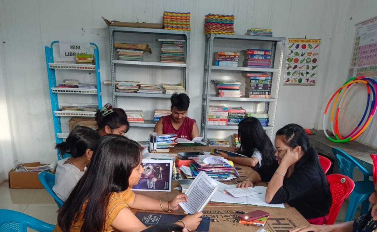 “Mini-Library” At Manipur Relief Camp A Huge Success Story Of Youth Power