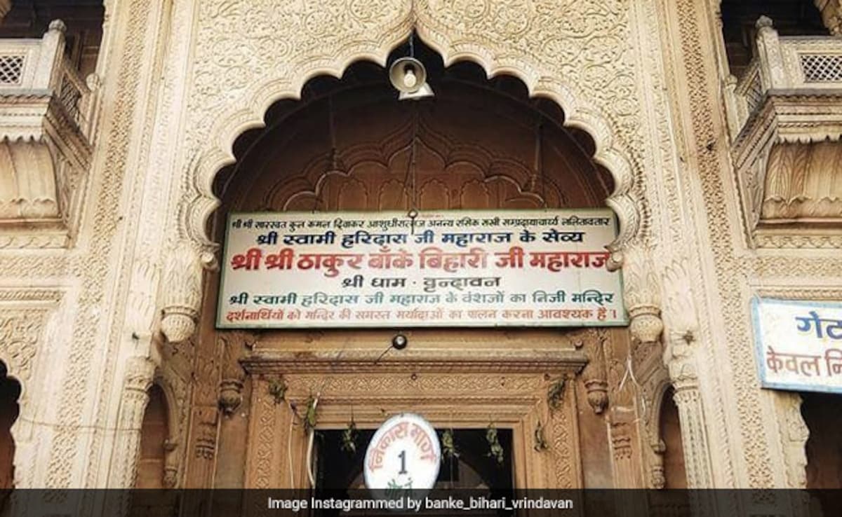 “If States Start Entering Private Disputes…”: Top Court To UP In Banke Bihari Temple Case