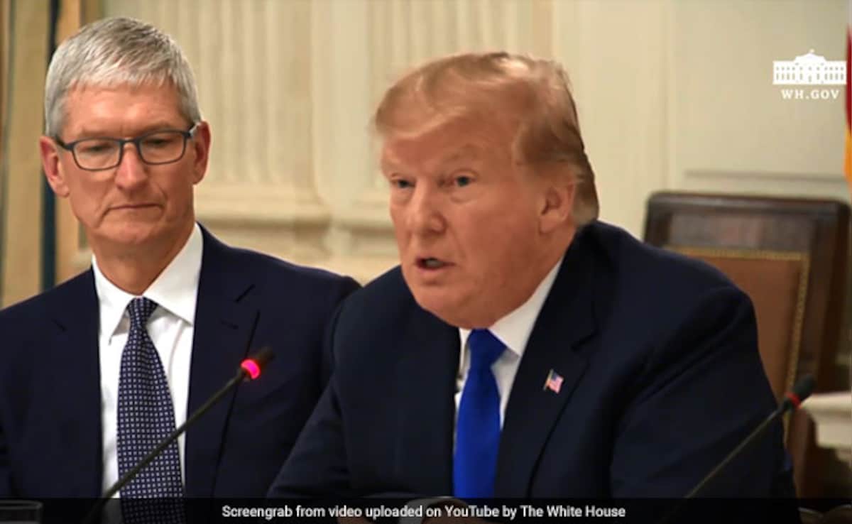 “Don’t Want You Building In India”: Donald Trump To Apple CEO Tim Cook