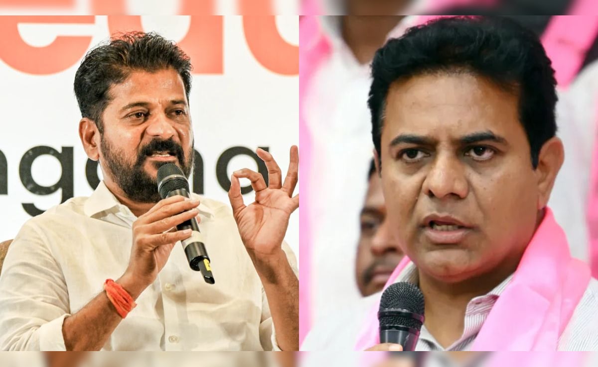 “Telangana Turned Into ATM For Congress”: KTR Rips Into Revanth Reddy