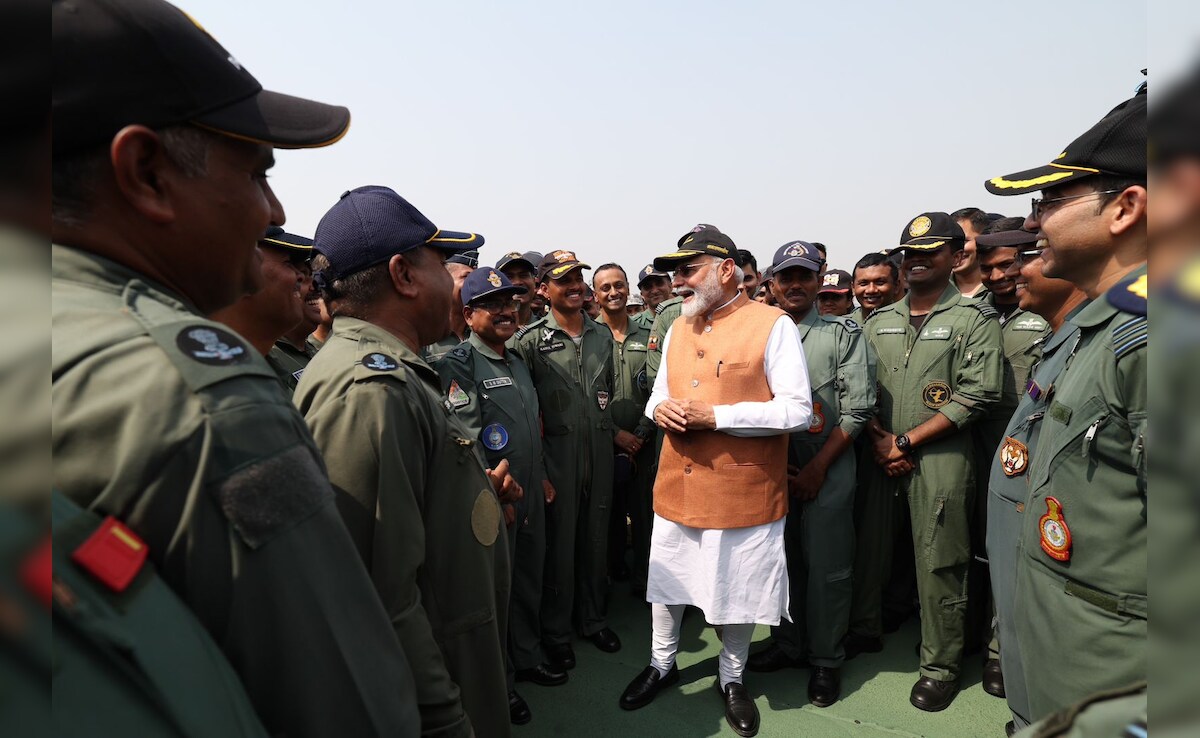 “India Is Eternally Grateful”: PM Modi Visits Soldiers At Adampur Airbase