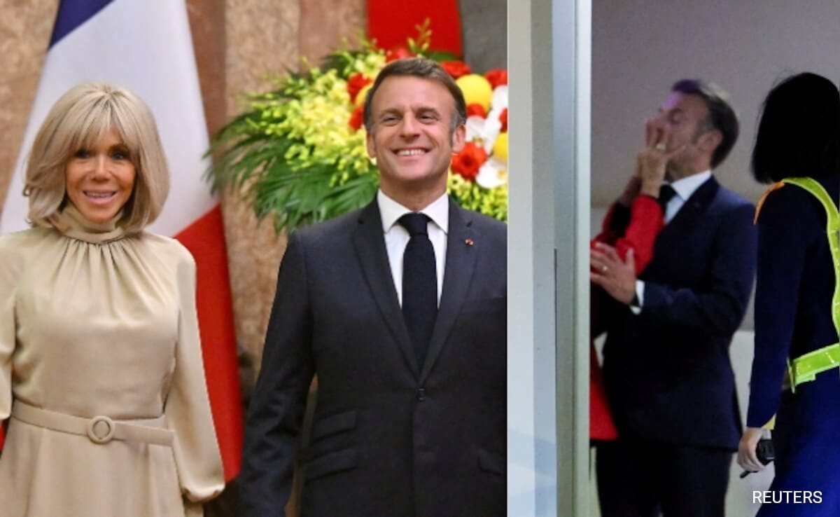 Viral Video Brings Macron’s Student-Teacher Love Story Back Into Spotlight