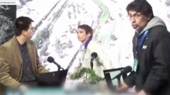 Watch: Moment Chile earthquake rocks live TV show