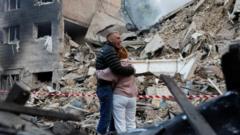 At least 15 killed and dozens injured in Russian strike on Kyiv