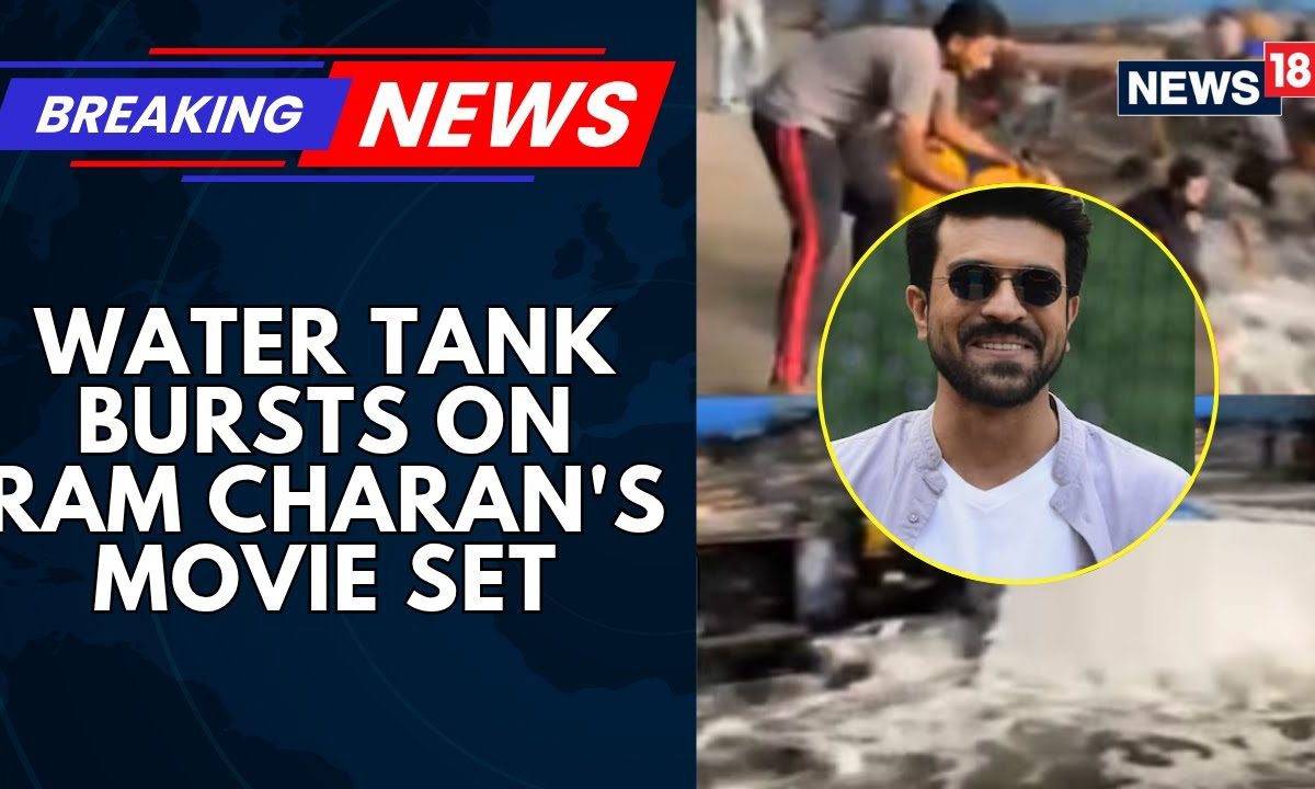 Water Tank Bursts On Ram Charan’s Movie Set, Crew Members Injured Due To Flooding | News18 Updates