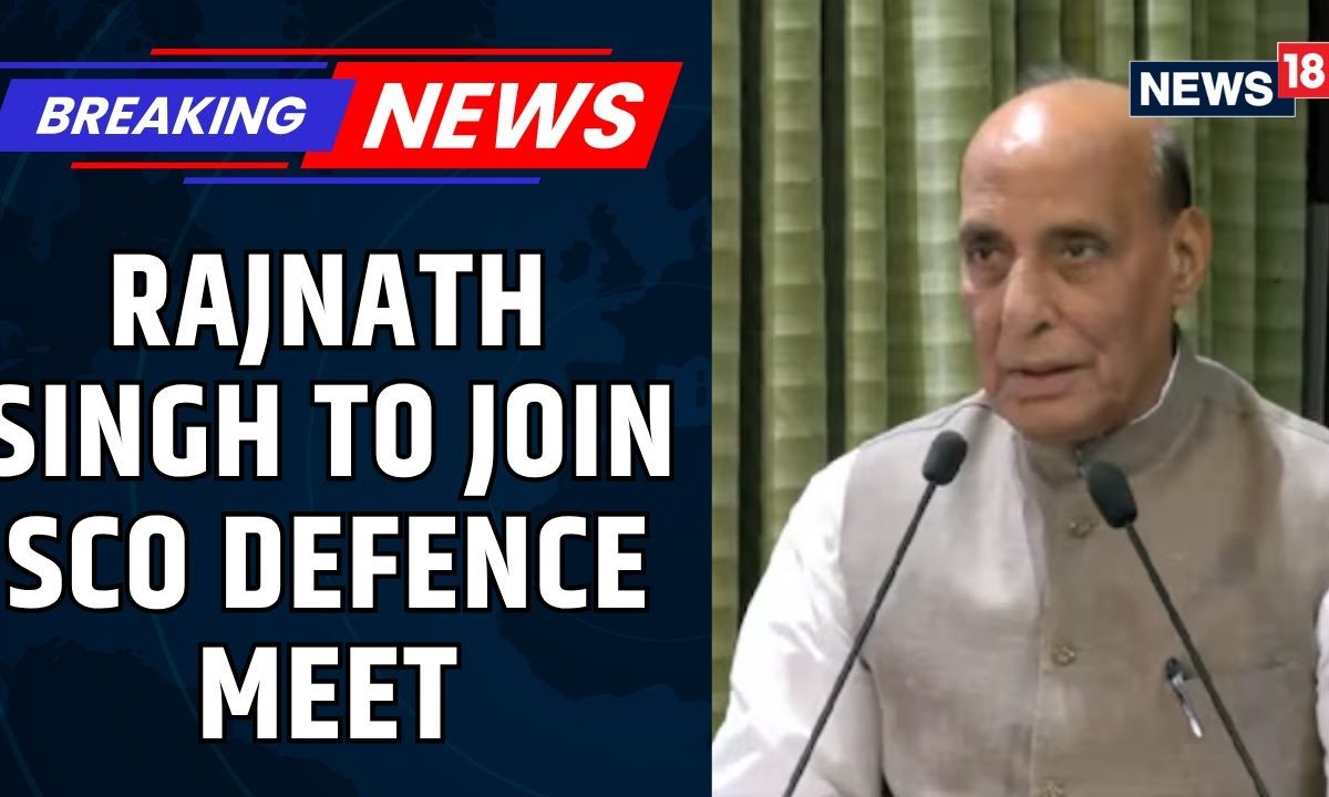 Rajnath Singh To Attend SCO Defence Ministers’ Meet In China From June 25 To 27 | News18