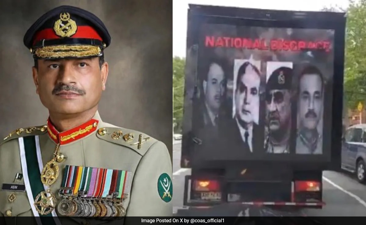 “Pakistaniyon Ke Kaatil”: Pak Army Chief Asim Munir Faces Protests In US