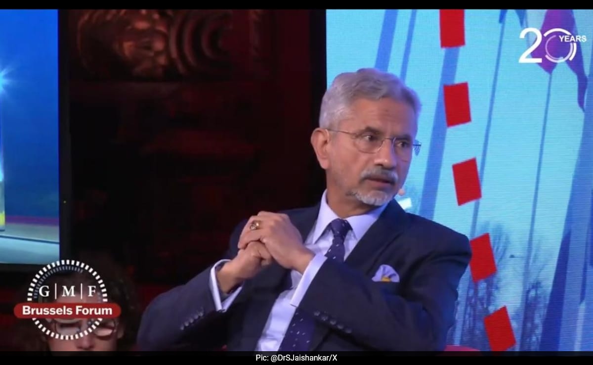 “China, India Creating A Certain New Equilibrium”, Says S Jaishankar