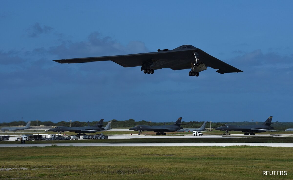 US Bombers Flew 37 Hours Non-Stop, Refuelled Mid-Air To Hit Iran Nuclear Sites