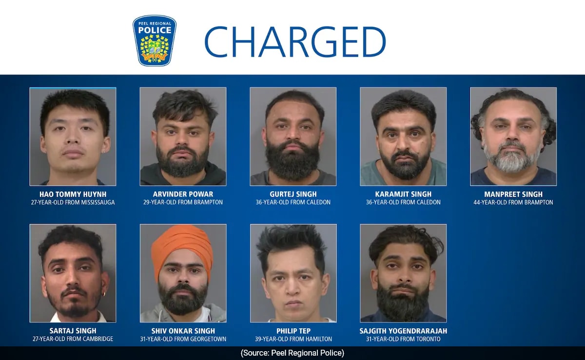 Canada’s Project Pelican: 7 Indian-Origin Men Held For Smuggling Cocaine Worth $48 Million