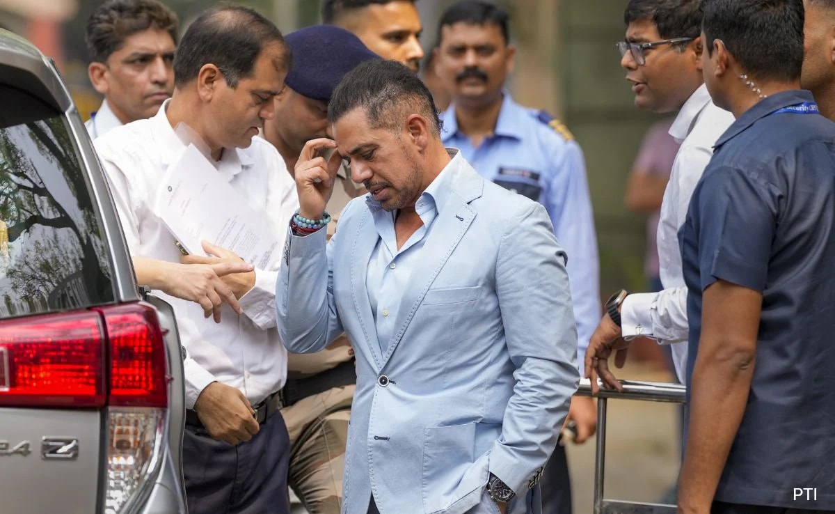 Robert Vadra Summoned Today For Questioning In Land Deal Case By Probe Agency ED