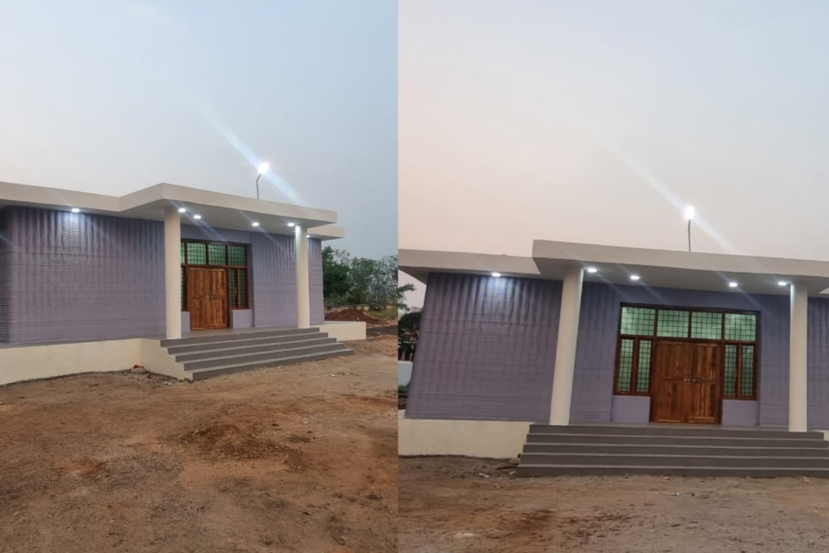 Indian Railways Builds First 3D-Printed Gangman Hut In Andhra Pradesh In Just 25 Days