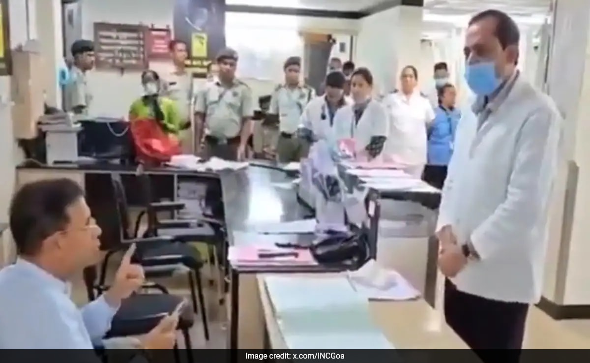 Goa Minister Must Apologise Publicly Else We Will Go On Strike, Warns Doctor
