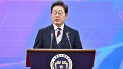 South Korea’s new president Lee Jae-myung pledges to ‘unite’ country