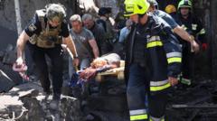 Russian missile strikes kill 11 in Ukraine’s Dnipropetrovsk region