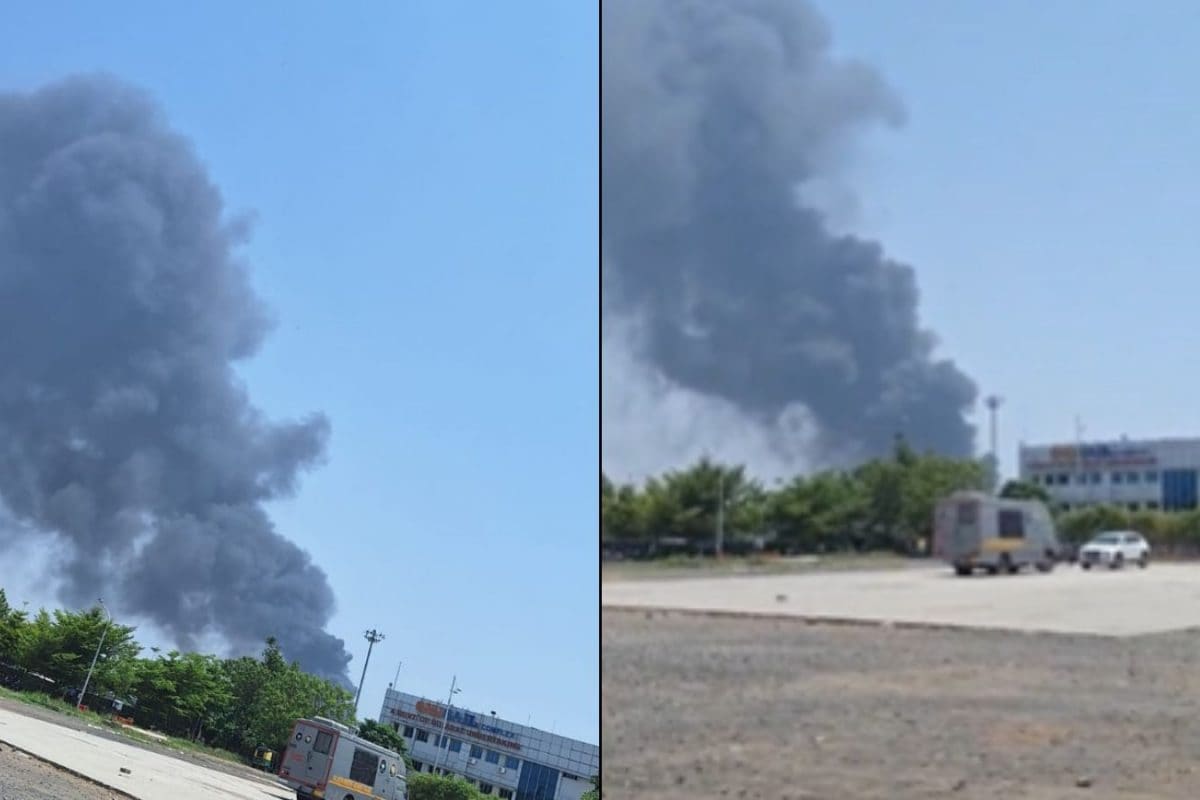 Ahmedabad Plane Crash: London-Bound Air India Flight Crashes Near Airport; Amit Shah Speaks To Gujarat CM