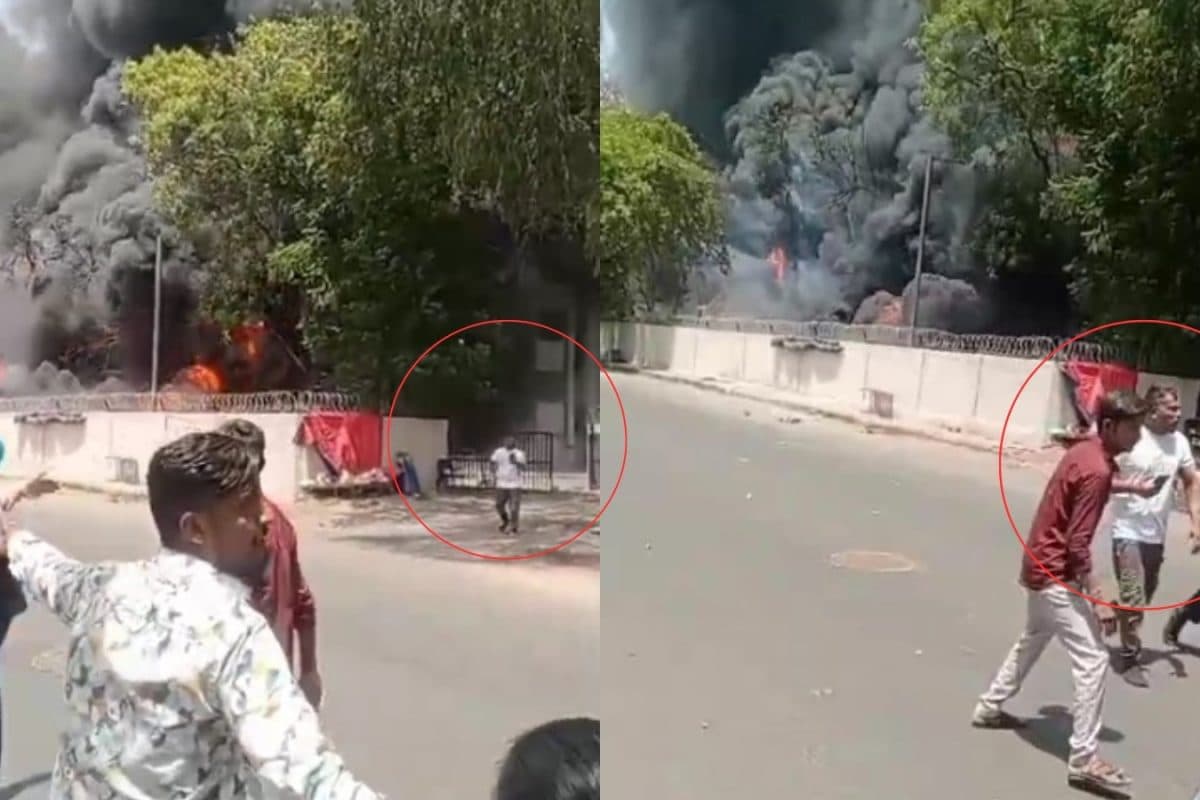 New Video Shows Seat 11A’s Miracle Survivor Walking Away From Ahmedabad Plane Crash Site