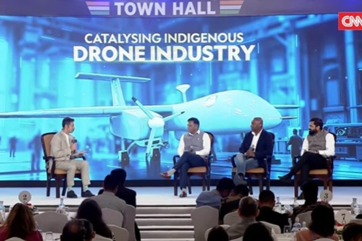 India’s Drone Future: Maj Vishal Saxena Outlines Key Priorities At CNN-News18 Townhall