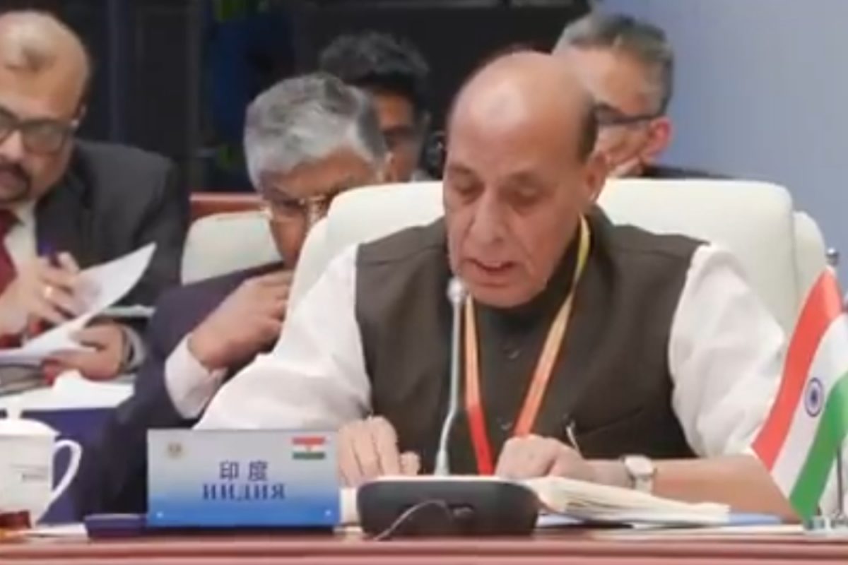 ‘Peace & Prosperity Cannot Co-Exist With Terrorism’: Rajnath Singh At SCO Summit