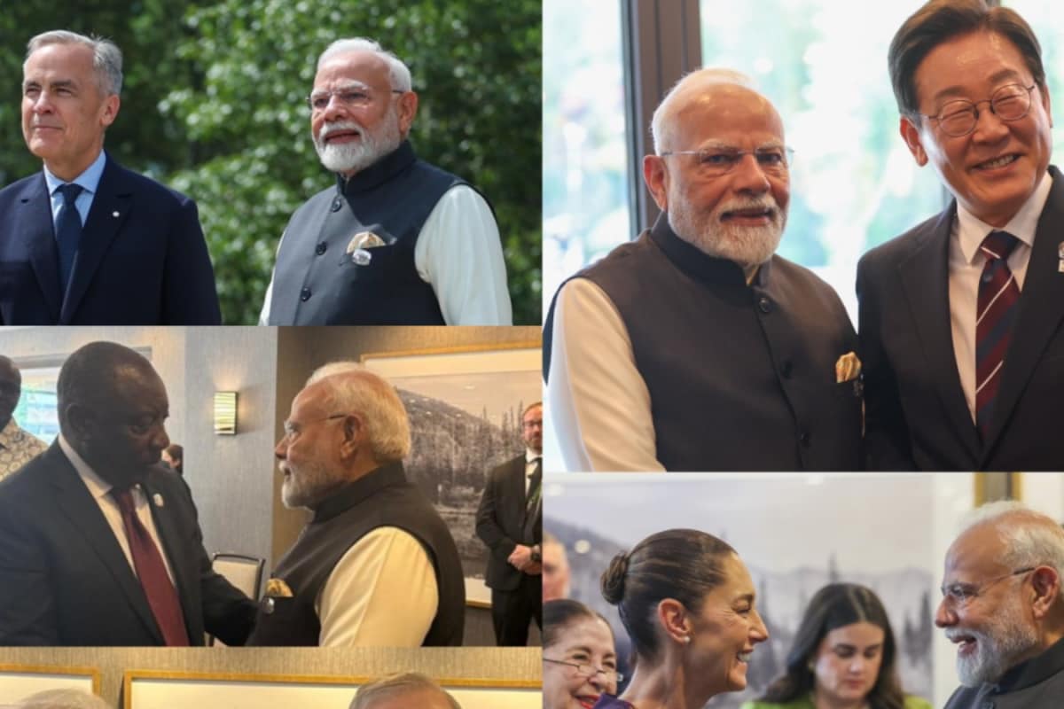 PM Modi Meets Global Leaders On G7 Summit Sidelines In Canada