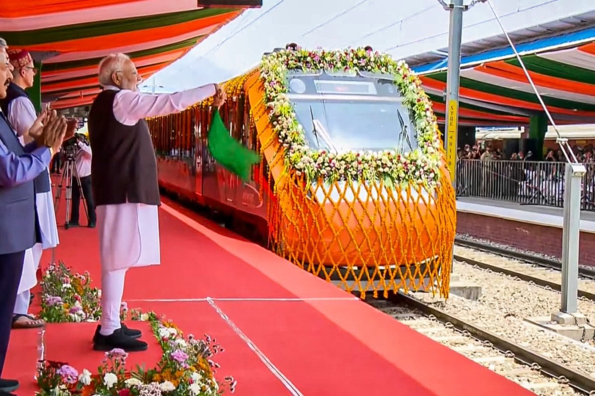 PM Modi Flags Off Two Vande Bharat Express Trains From Katra To Srinagar | Check Routes, Timings