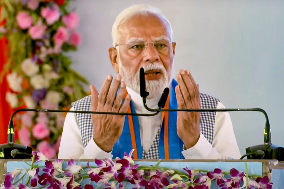 In Bihar, PM Modi’s Swipe At Lalu Prasad: ‘They Dishonour Babasaheb, I Honour Him From The Heart’