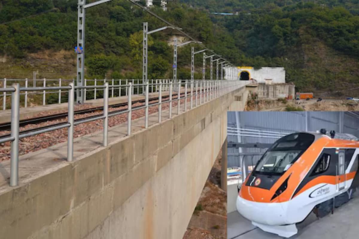 PM Modi Likely To Inaugurate Kashmir Rail Link In June, Flag Off Vande Bharat From Katra