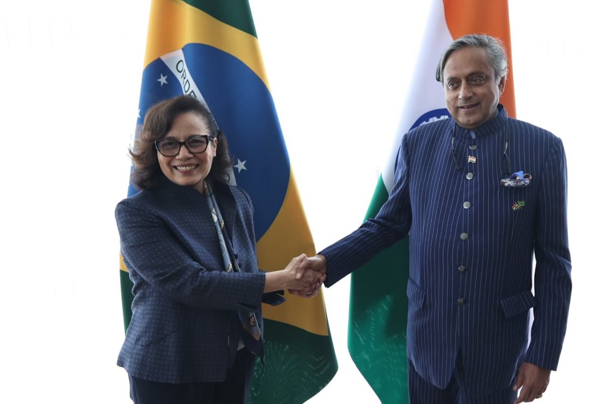 ‘Received Solidarity’: Tharoor After Meeting With Brazil’s Vice Foreign Minister