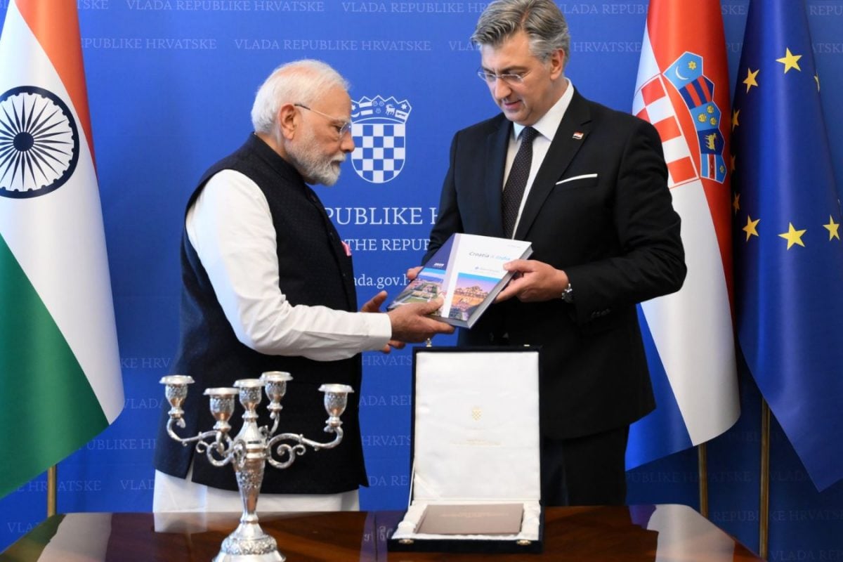 ‘Remarkable Symbol’: PM Modi Receives ‘Special Gift’ From Croatian Counterpart