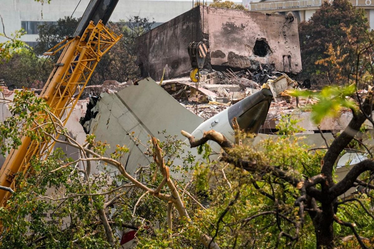 Heavy Rains Hamper Air India Crash Site Probe In Ahmedabad, Raise Public Health Concerns