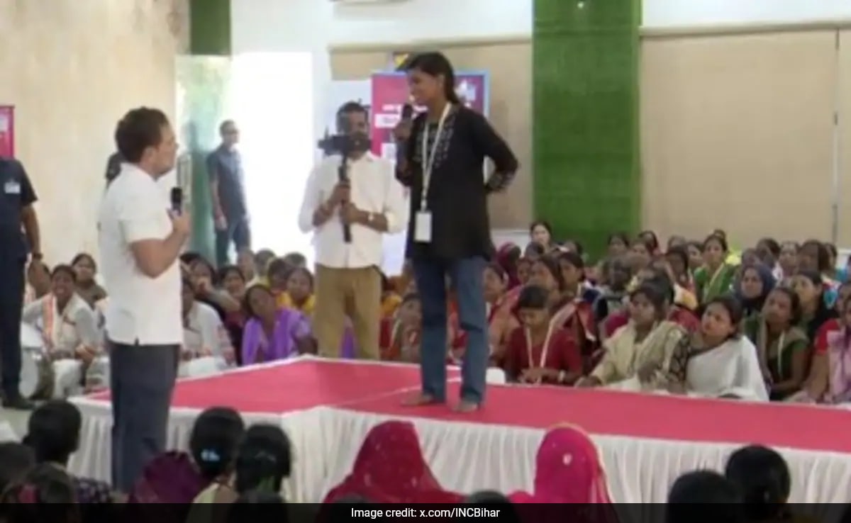 Rahul Gandhi’s Interaction With Bihar Woman Goes Viral. The Topic: Marriage