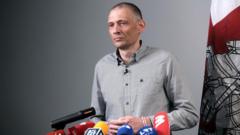 Belarus opposition leader’s husband urges Trump to help other prisoners