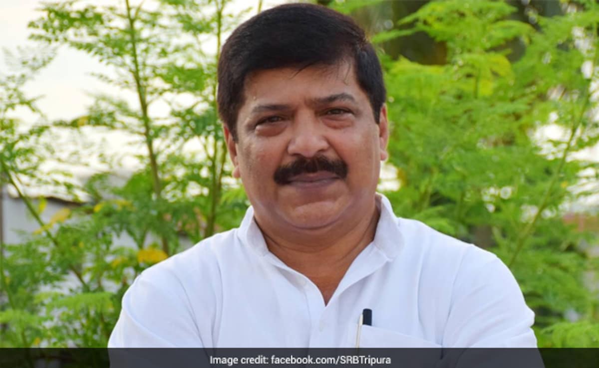 BJP Protests At Tripura Congress MLA Residence Over “Urinate” Remarks