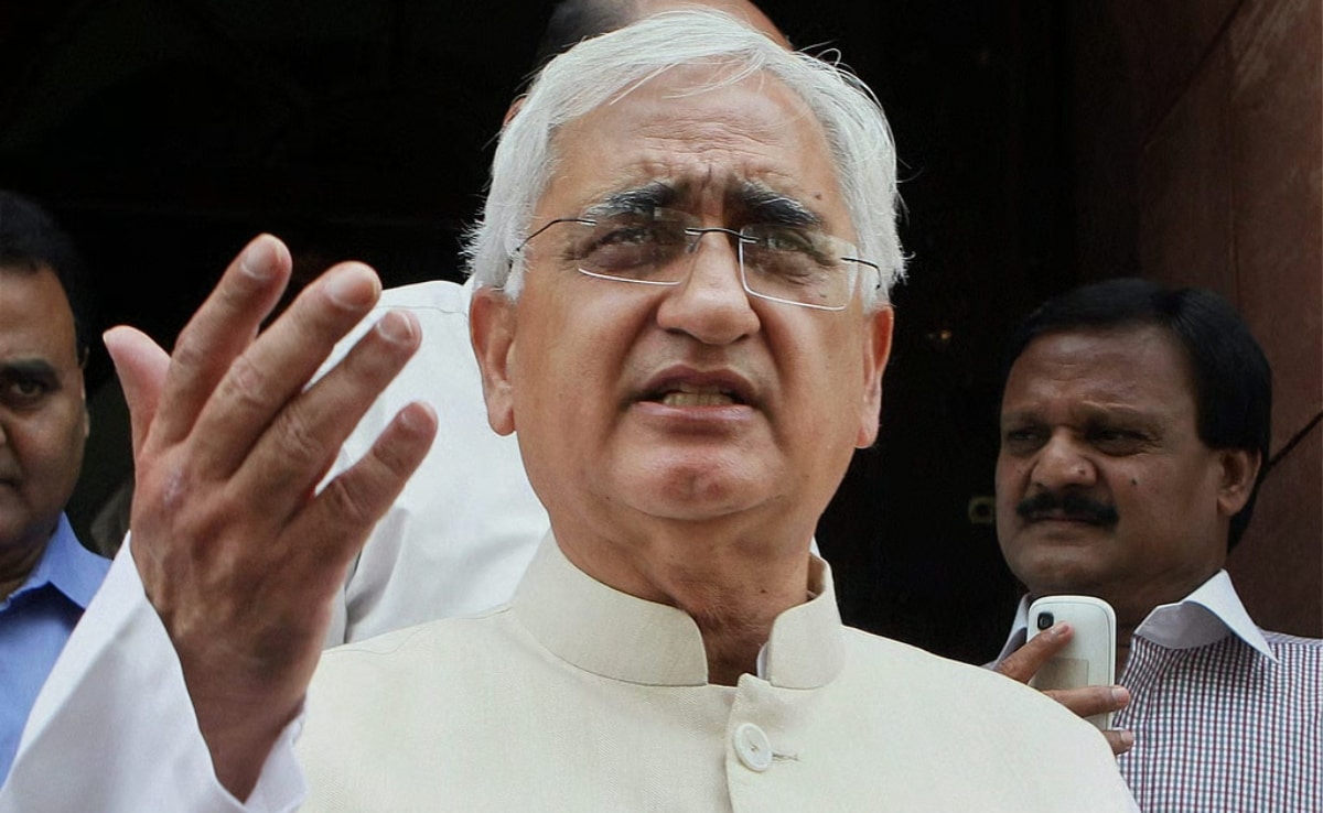 “It Was Not For Party But…”: Congress’ Salman Khurshid On ‘Patriotic’ Remark