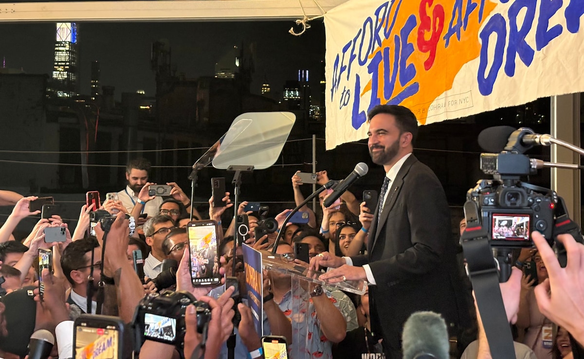 “It’s Done”: Indian Origin Democrat Zohran Mamdani Wins New York Mayoral Primary