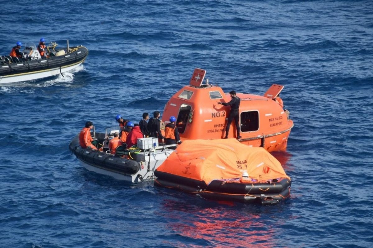 Singapore Thanks India For Rescue Ops After Cargo Ship Fire: ‘Grateful To Indian Friends’