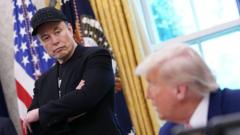 Elon Musk says he regrets some posts he made about Donald Trump