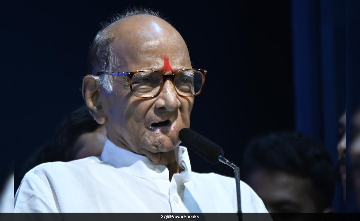 “Never Thought NCP Would Split”: Sharad Pawar At Foundation Day Event