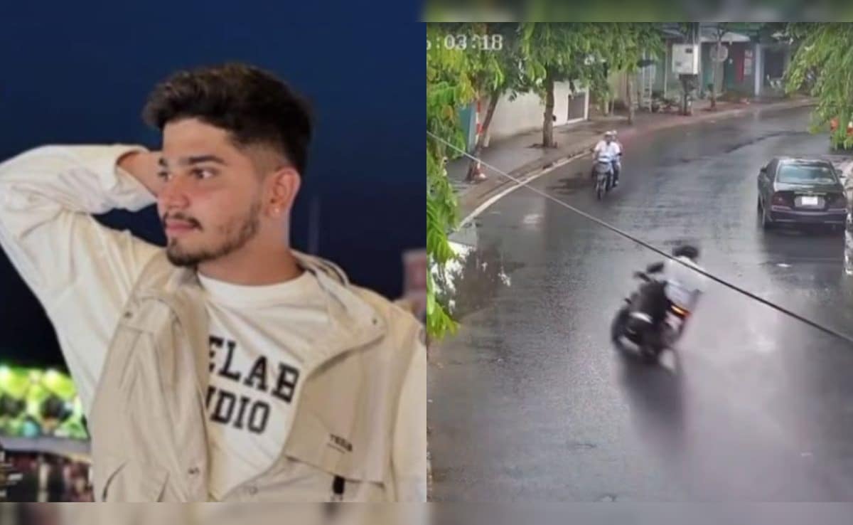 Indian MBBS Student Dies In Vietnam Accident, CCTV Captures Freak Crash