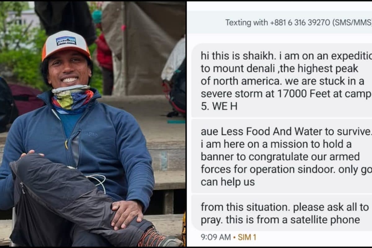 Kerela Mountaineer Shaikh Hasan Khan, Who Got Trapped On US Peak, Rescued