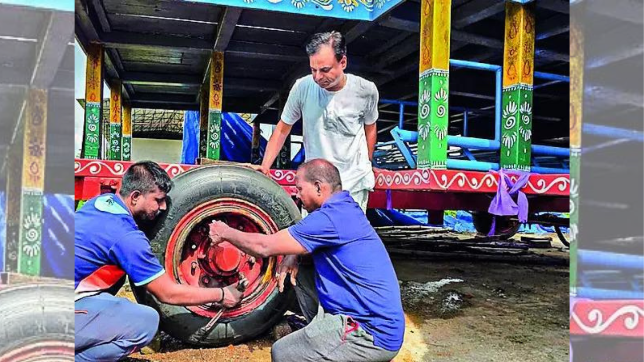 Lord Jagannath’s Kolkata chariot to glide on Sukhoi tyres