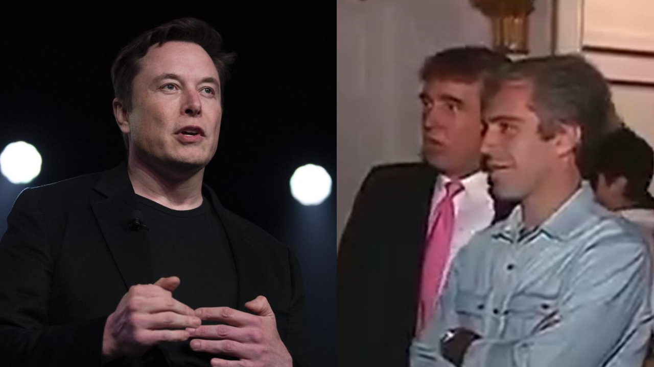 Feud intensifies: Musk shares 1992 video; Trump seen with Jeffrey Epstein in clip