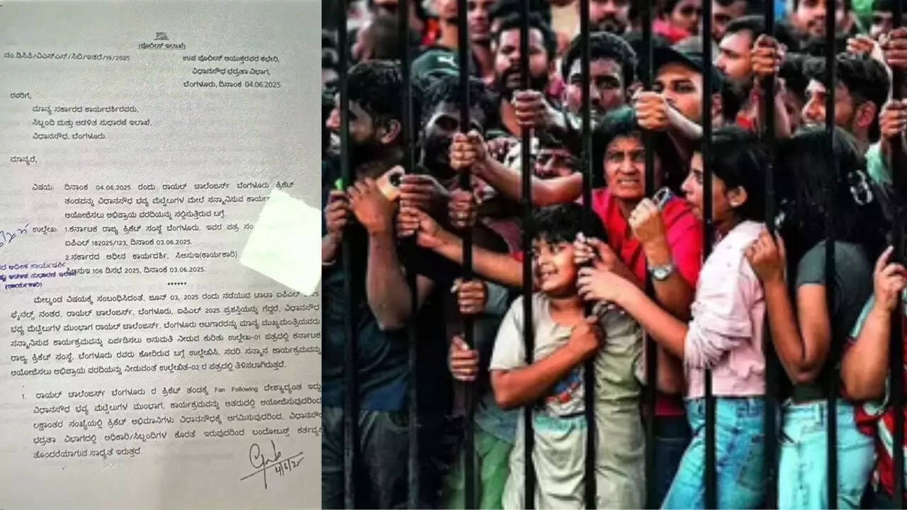 ‘RCB has lakhs of fans’: Letter to govt shows warning was issued before stampede