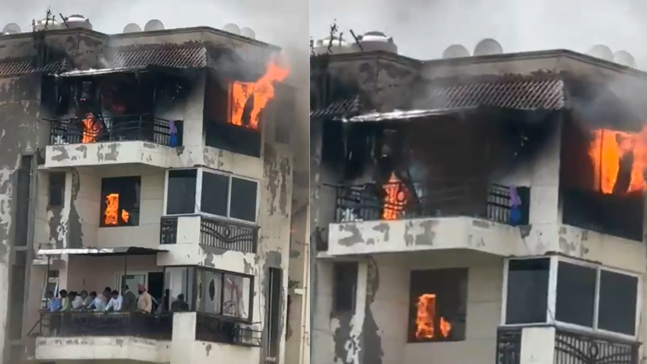 Dwarka fire: Man, 2 kids die after jumping from 8th floor to escape blaze