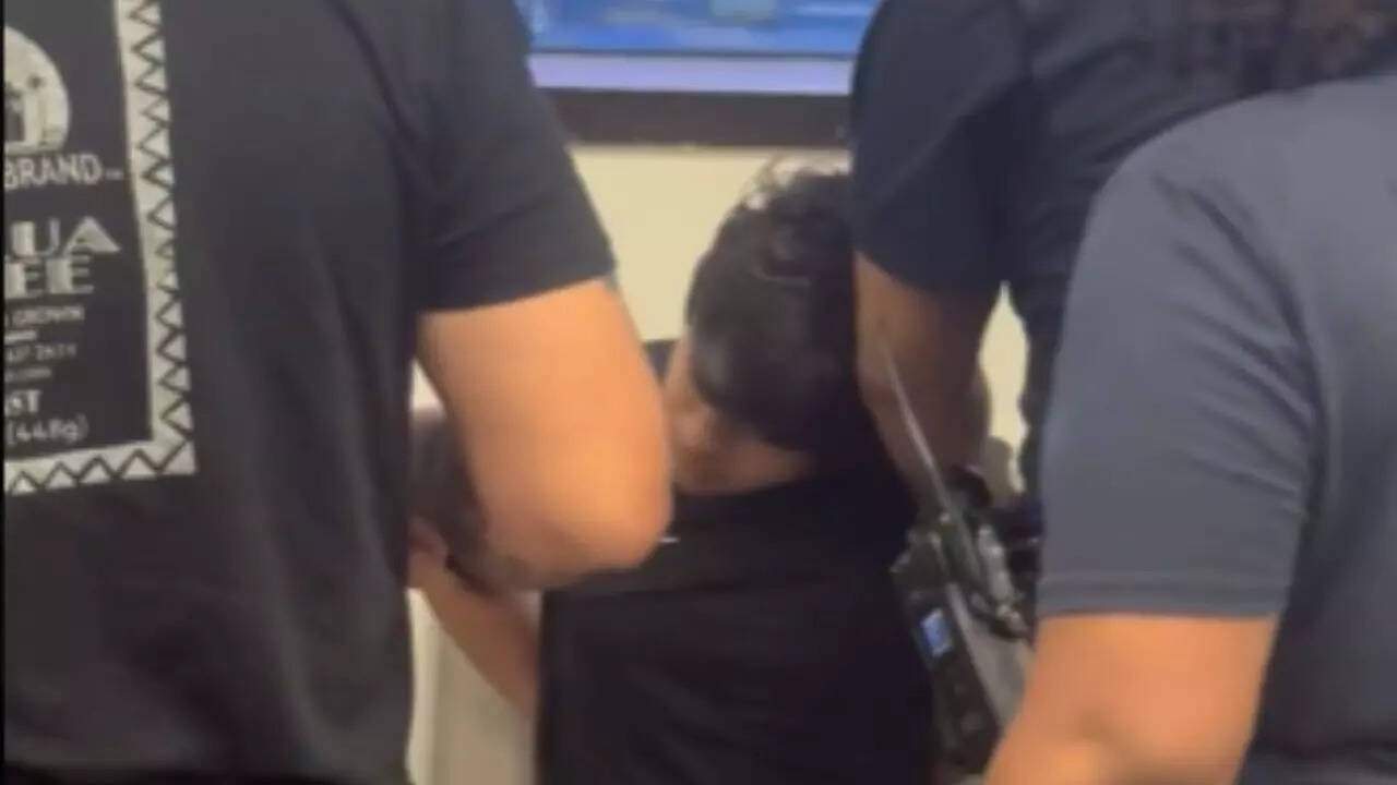 ‘Will not tolerate illegal entry’: US embassy amid Indian student handcuffing row