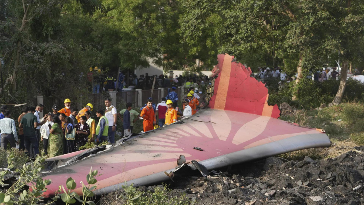 Ahmedabad plane crash: Police finds one survivor in seat 11A; 242 were onboard