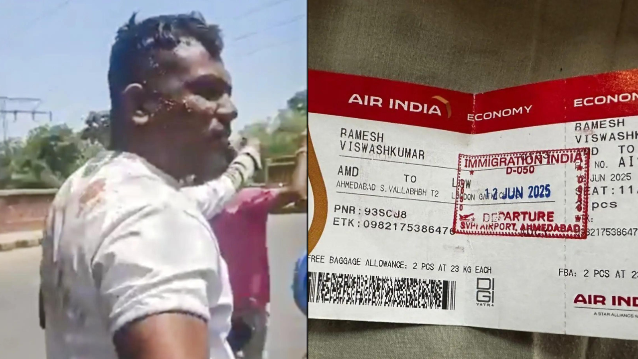 AI plane crash: Flyer Vishwashkumar Ramesh makes miraculous escape